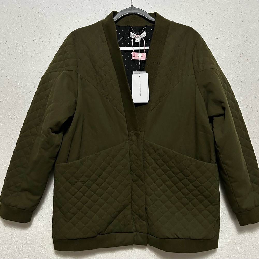 Olive Quilted Women's Jacket